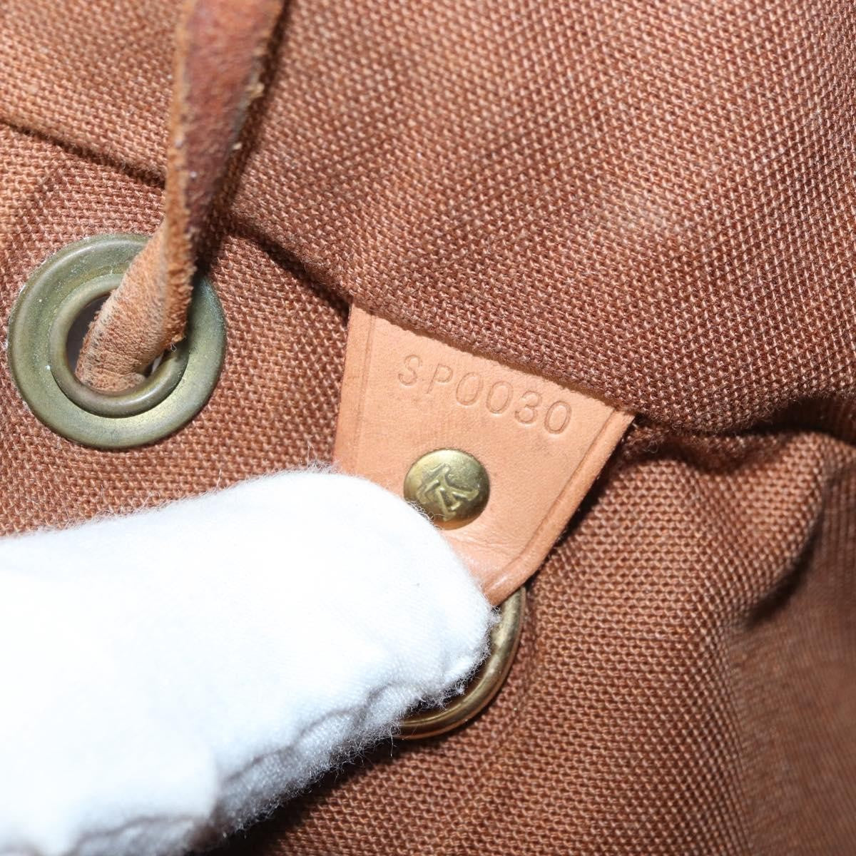 Louis Vuitton Vintage Montsouris Monogram Canvas Brown Canvas Backpack Bag (Pre-Owned)