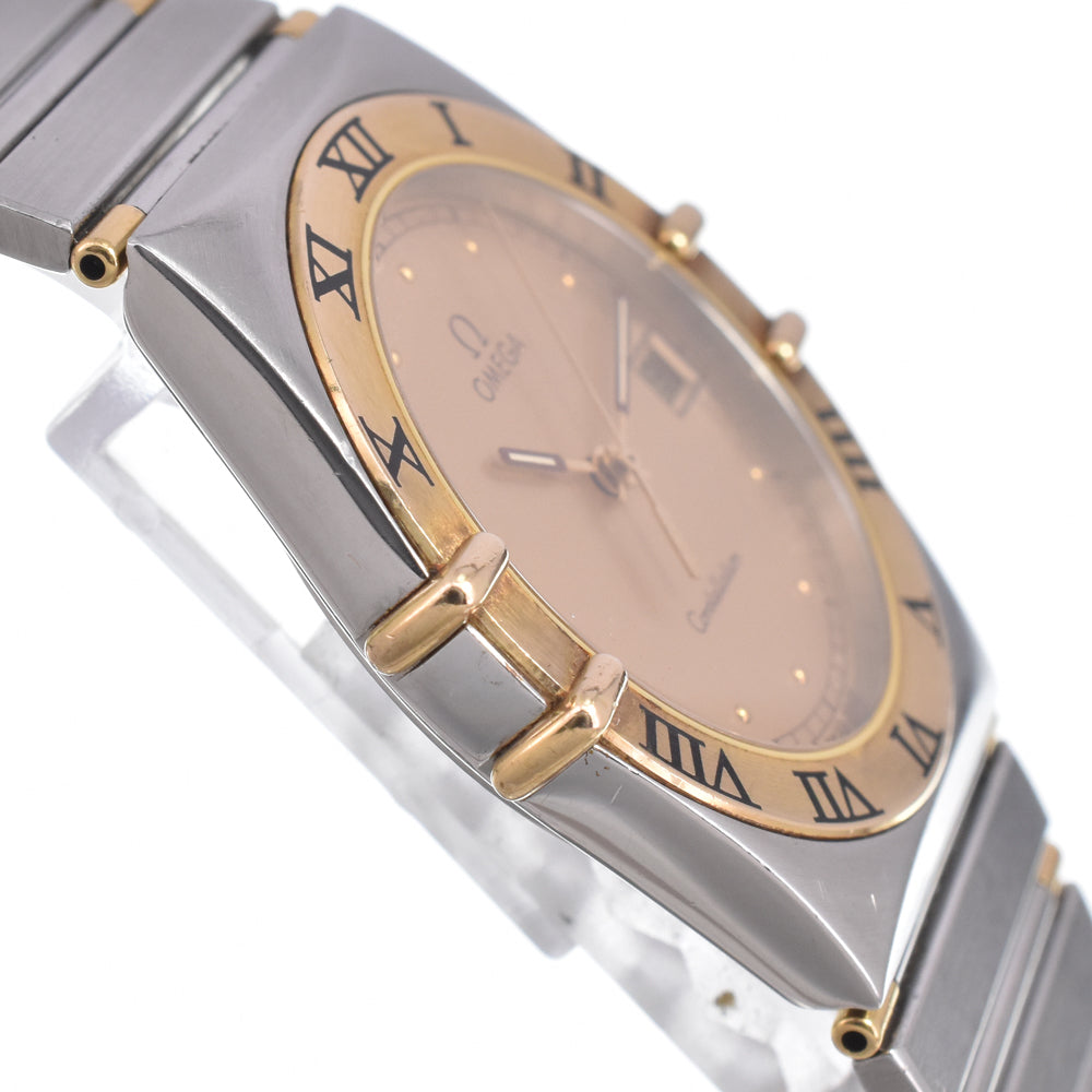 Omega Constellation Quartz Stainless Steel And Yellow Gold Watch (Pre-Owned)