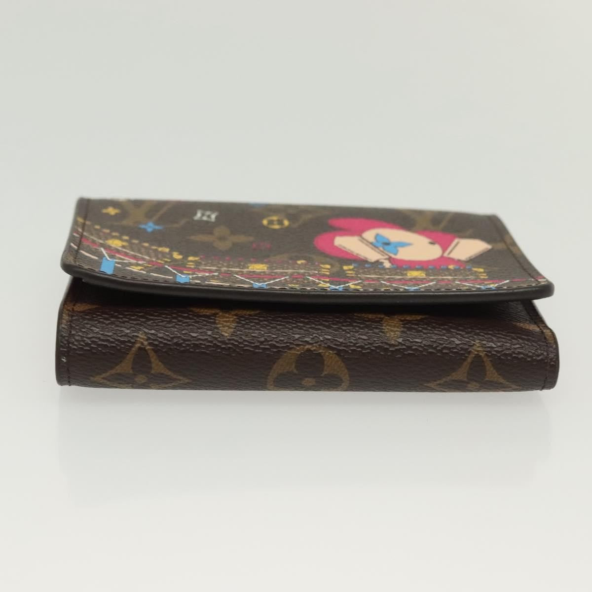 Louis Vuitton Victorine Monogram Vivienne Japan Garden Brown Canvas Wallets Accessory (Pre-Owned)