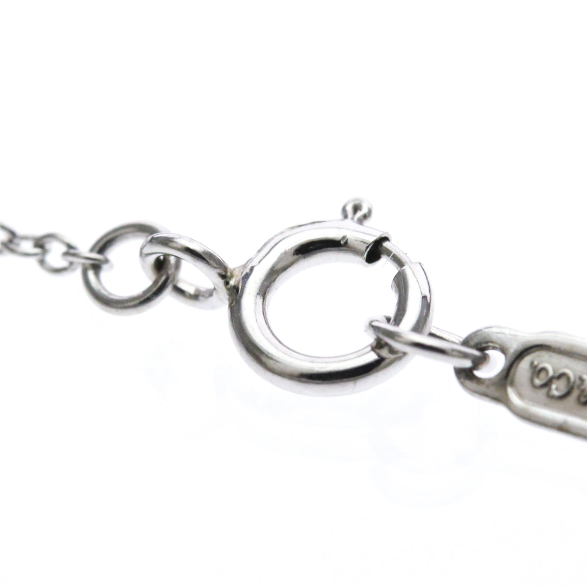 Tiffany & Co. Bubble Pendant Silver Platinum Necklace Jewelry (Pre-Owned)