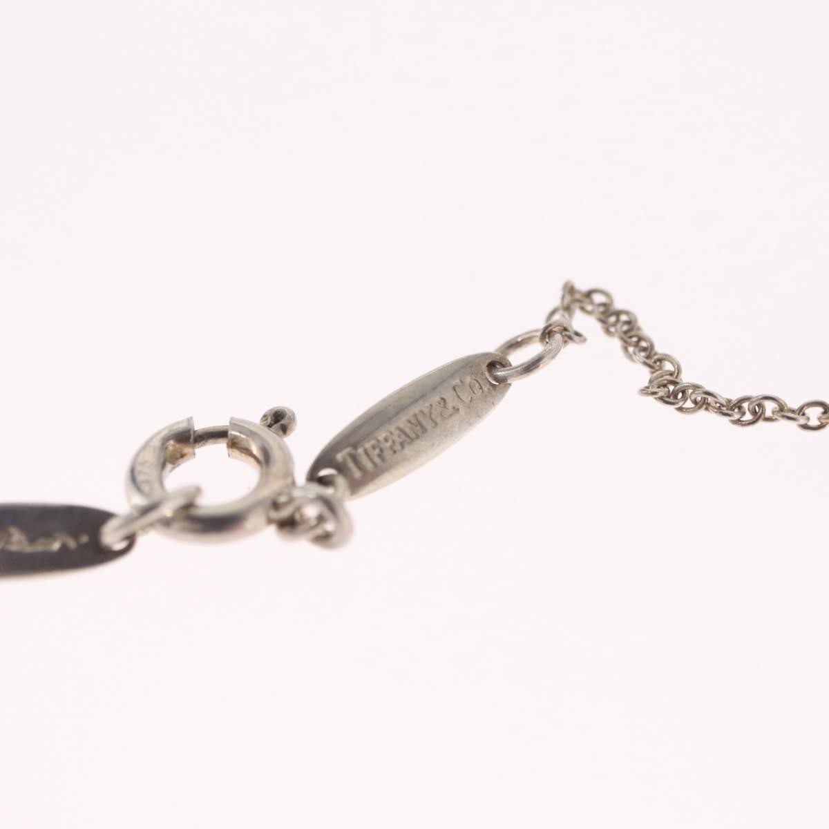 Tiffany & Co. Elsa Peretti Open Heart Pendant Sterling Silver Silver Sterling_Silver Necklace Jewelry (Pre-Owned)