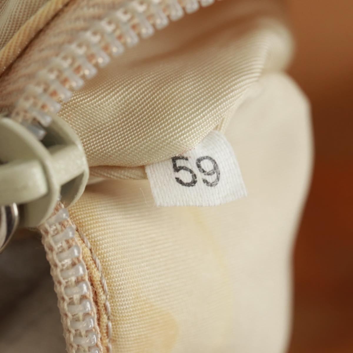 Prada Hobo Tessuto Beige Nylon Handbag (Pre-Owned)