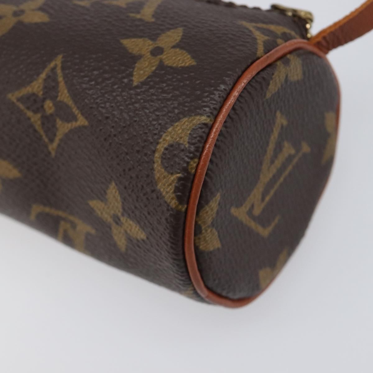 Louis Vuitton Papillon Pochette Monogram Canvas Brown Canvas Clutche & Pouche Bag (Pre-Owned)
