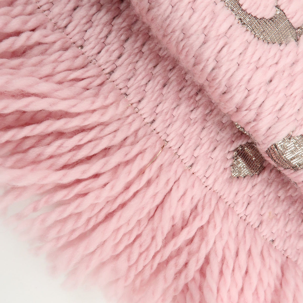 Louis Vuitton Etoile Scarf Monogram Pink Wool Scarve & Shawl Accessory (Pre-Owned)