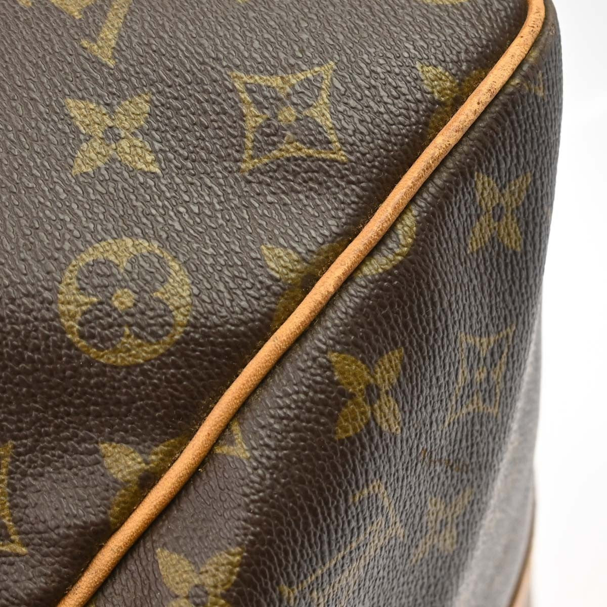 Louis Vuitton Keepall Monogram Canvas Brown Canvas Travel Bag Bag (Pre-Owned)