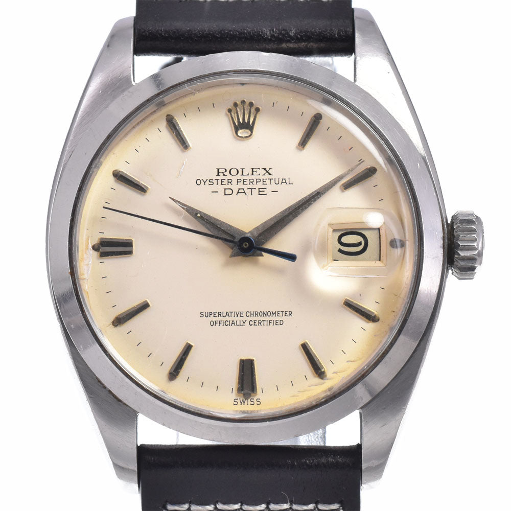 Rolex Oyster Perpetual Date Automatic Stainless Steel Watch (Pre-Owned)