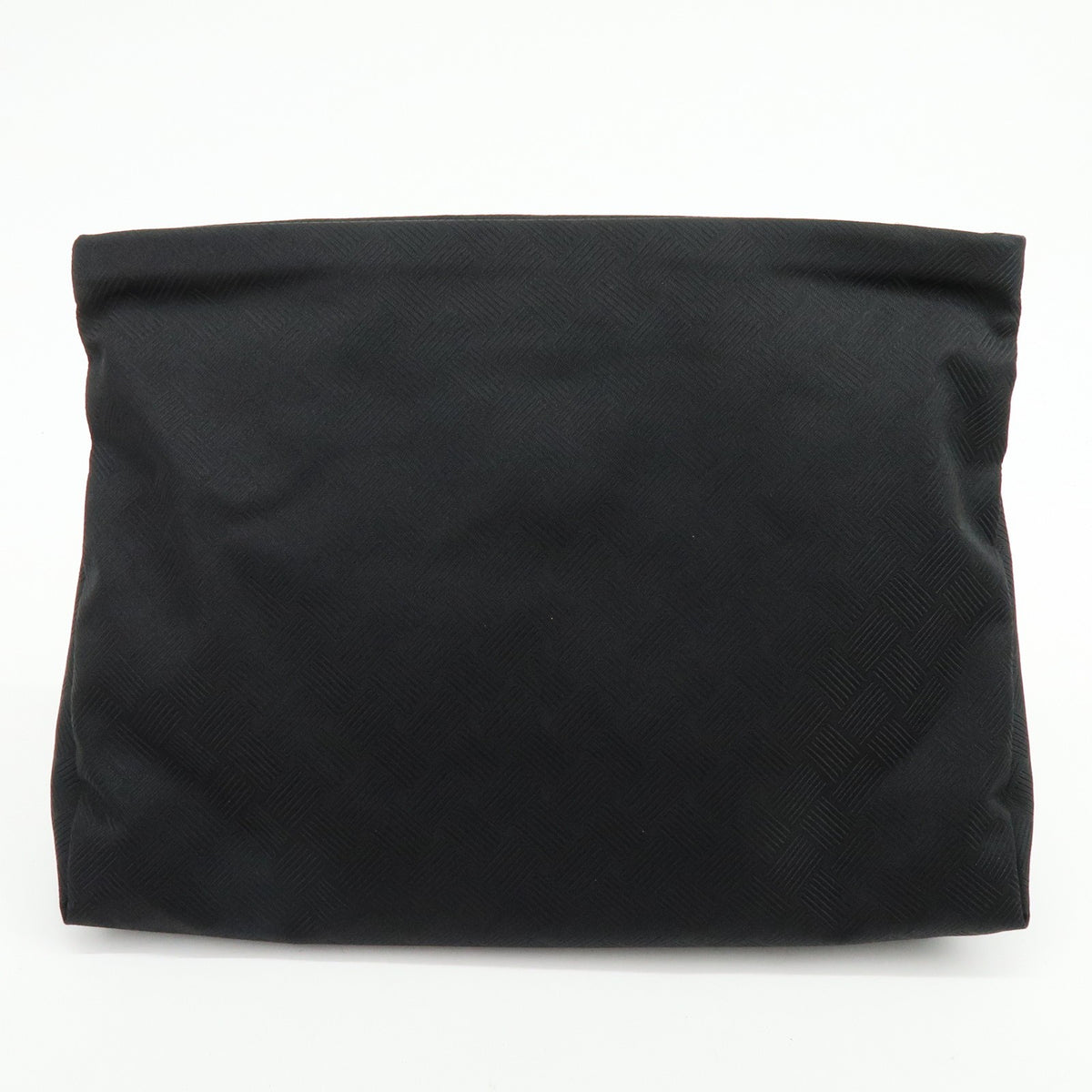 Bottega Veneta Vintage Clutch Nylon Black Nylon Clutche & Pouche Bag (Pre-Owned)