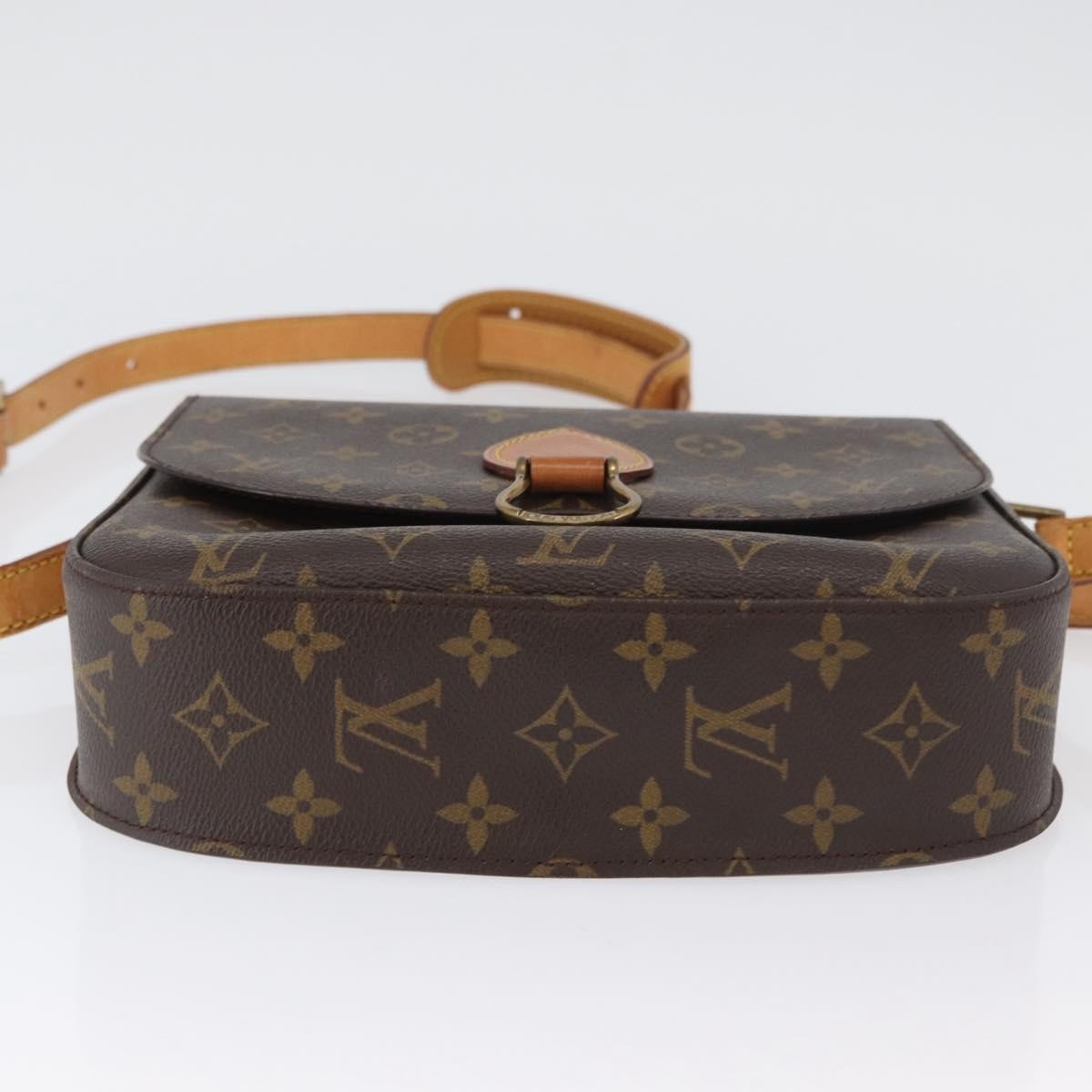 Louis Vuitton Saint Cloud Monogram Canvas Brown Canvas Handbag (Pre-Owned)