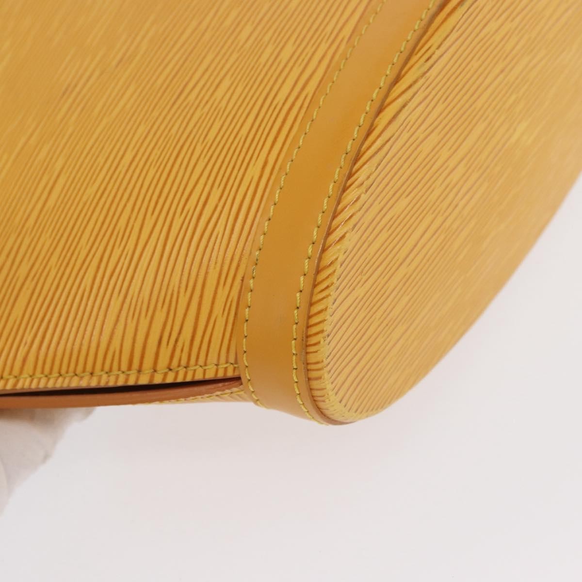 Louis Vuitton Saint Jacques Epi Leather Yellow Leather Handbag (Pre-Owned)