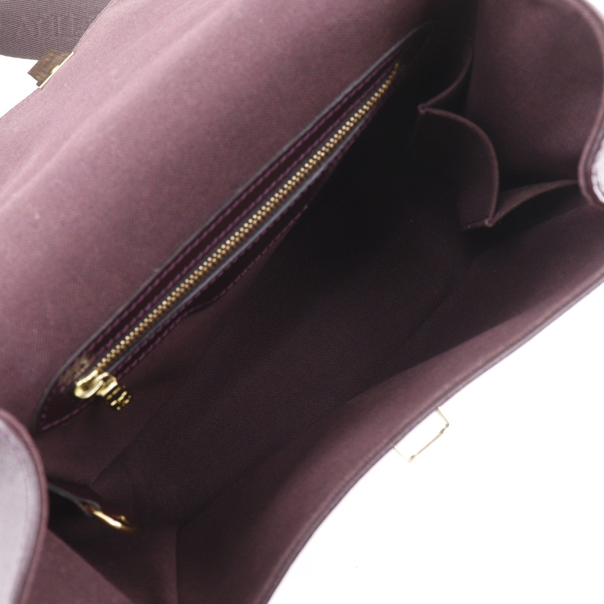 Louis Vuitton Yaranga Messenger Taiga Leather Burgundy Leather Shoulder Bag Bag (Pre-Owned)