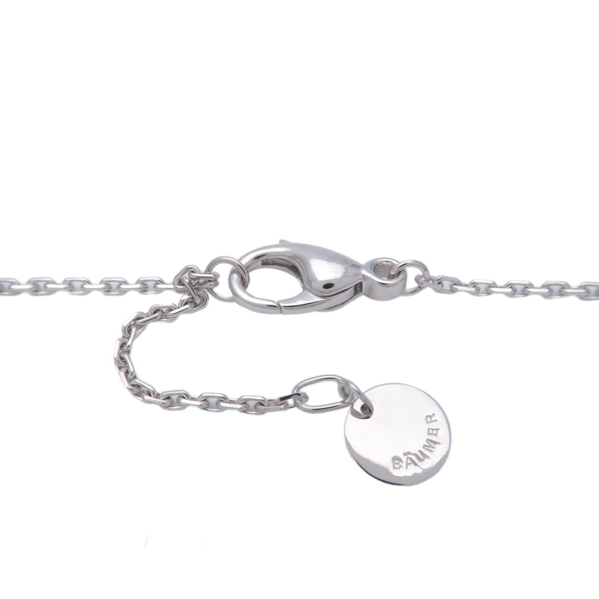 Chanel Ultra Pendant 18K White Gold With Diamonds And Hematite Silver White_Gold Necklace Jewelry (Pre-Owned)