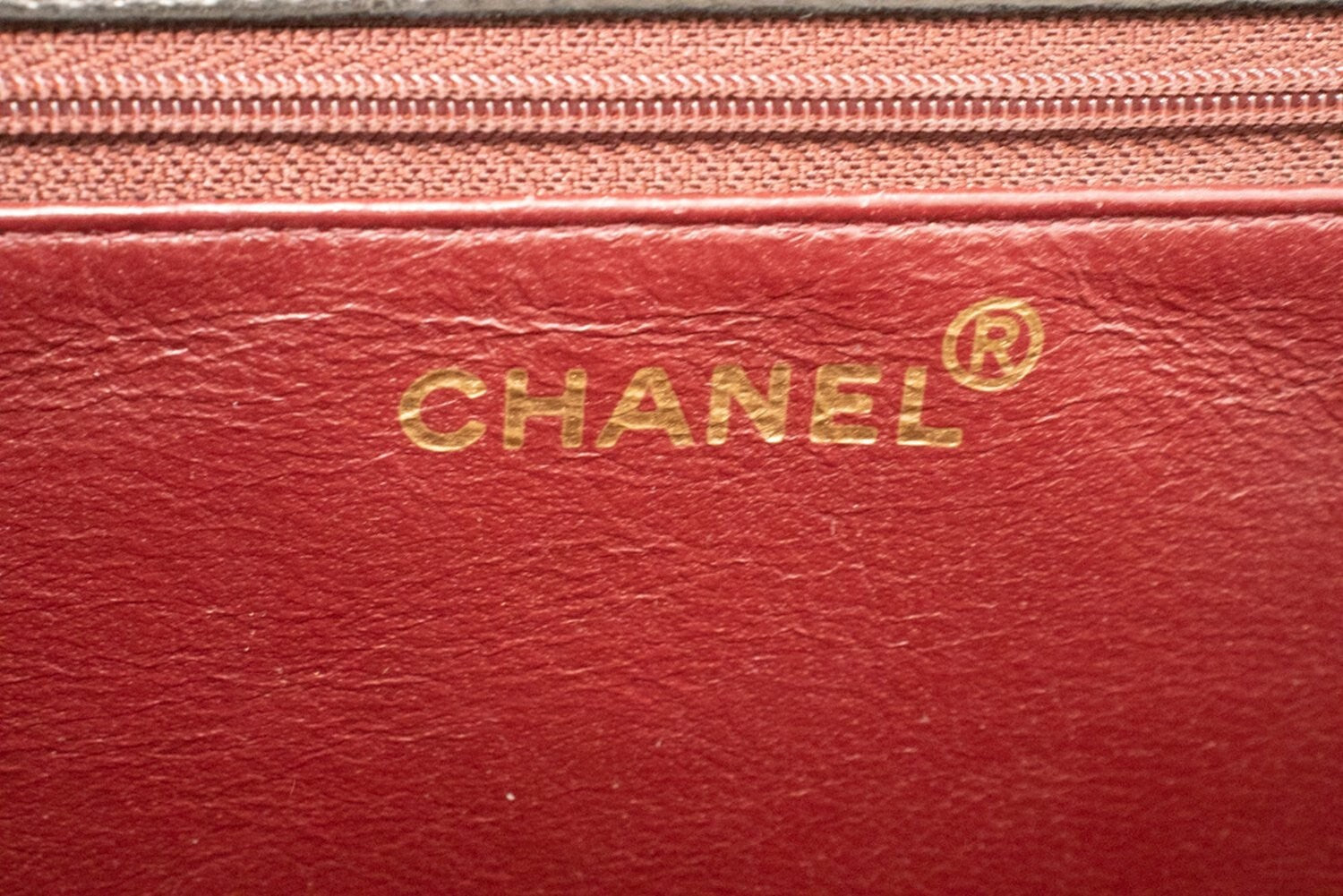 Chanel Vintage Full Flap Quilted Lambskin Black Leather Shoulder Bag Bag (Pre-Owned)