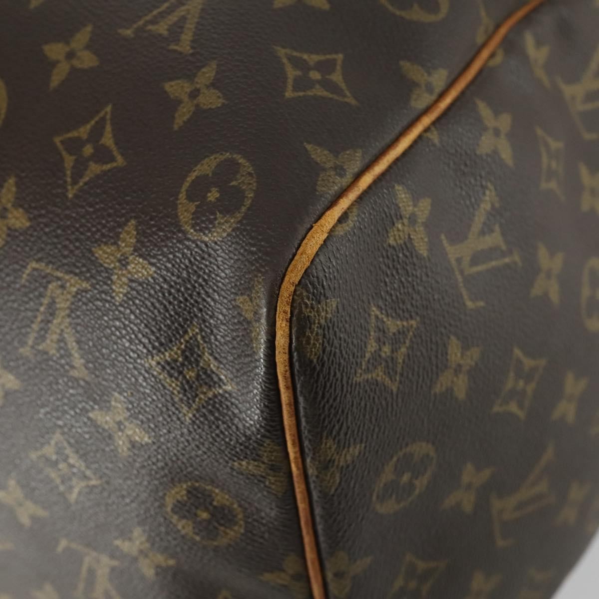 Louis Vuitton Keepall Monogram Canvas Brown Canvas Travel Bag Bag (Pre-Owned)
