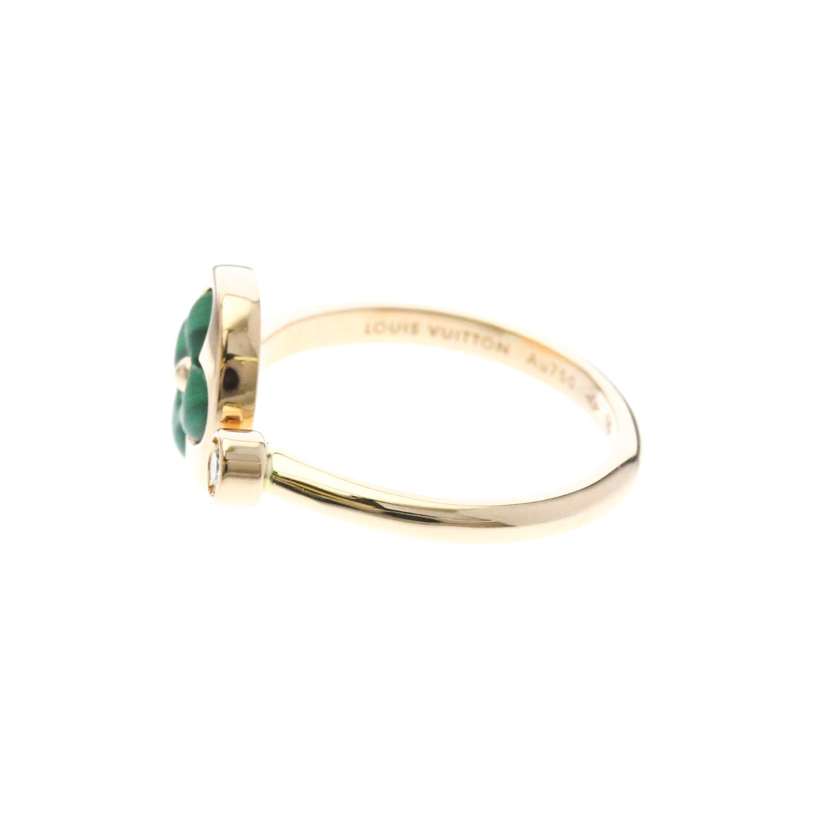 Louis Vuitton Color Blossom Mini Sun 18K Rose Gold With Mother Of Pearl And Diamond Gold Pink_Gold Ring Jewelry (Pre-Owned)