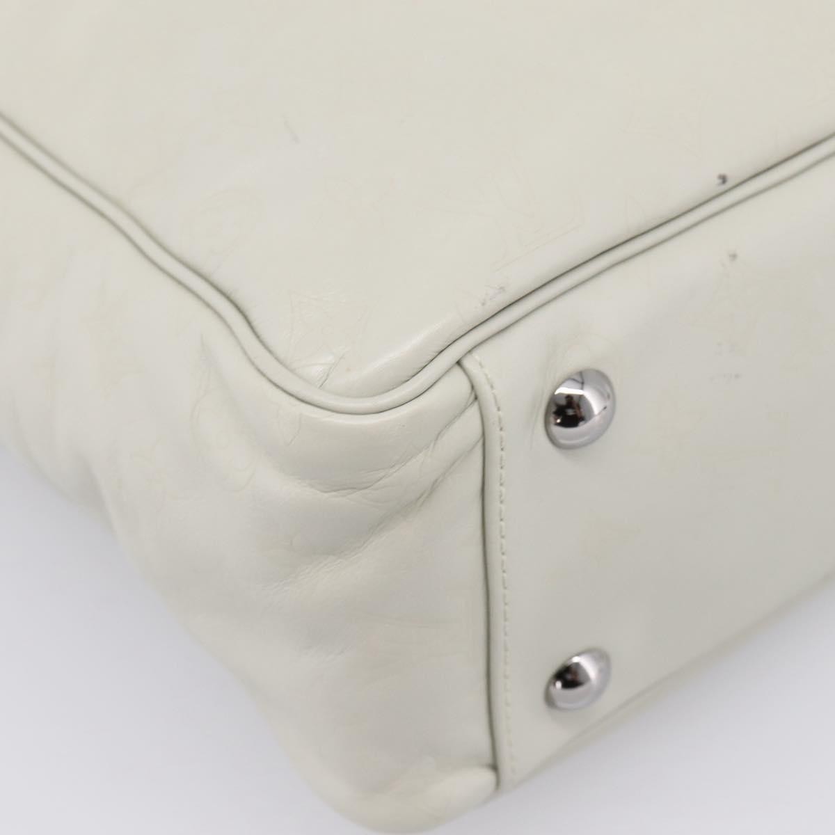 Louis Vuitton Clarkson Messenger Monogram Differ Leather White Canvas Shoulder Bag Bag (Pre-Owned)
