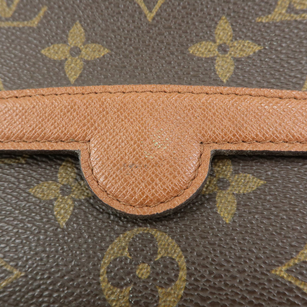 Louis Vuitton Pochette Arche Waist Monogram Canvas Brown Canvas Handbag (Pre-Owned)