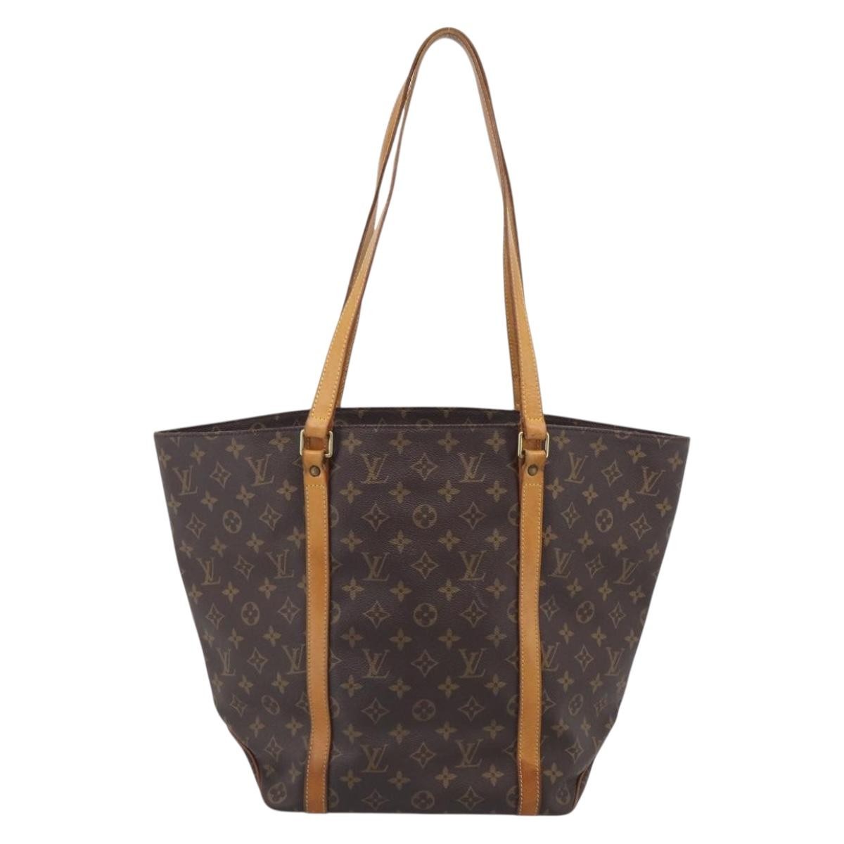 Louis Vuitton Shopping Sac Monogram Canvas Multicolour Canvas Handbag (Pre-Owned)