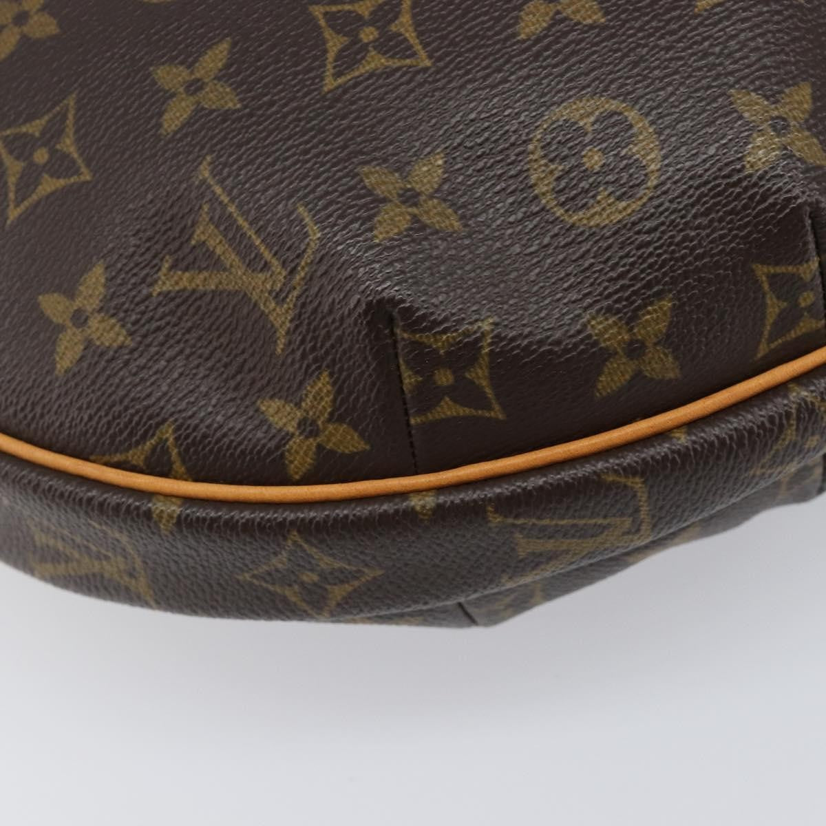 Louis Vuitton Croissant Monogram Brown Canvas Shoulder Bag Bag (Pre-Owned)