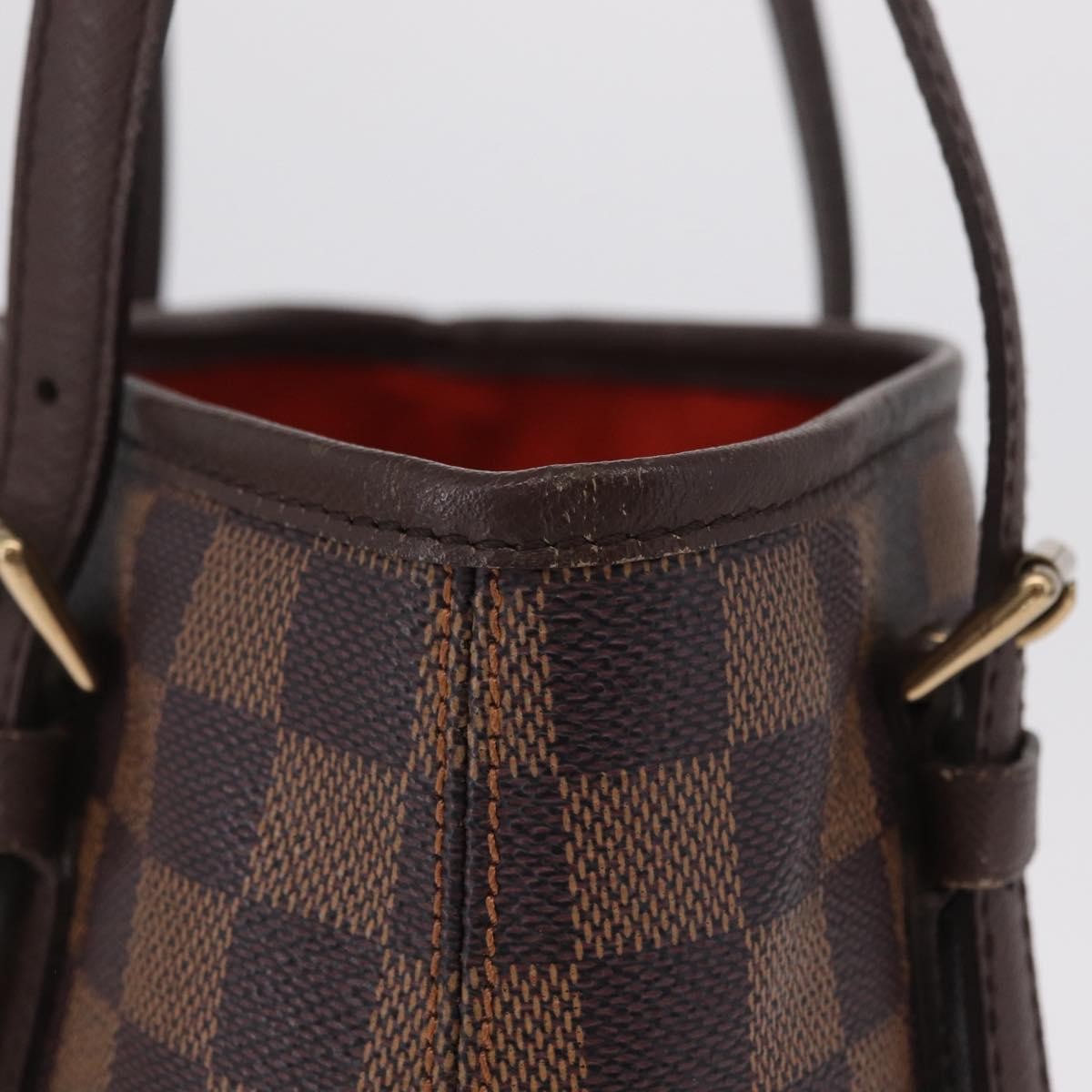 Louis Vuitton Marais Damier Brown Canvas Tote Bag Bag (Pre-Owned)