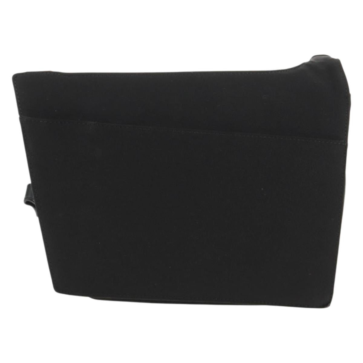 Salvatore Ferragamo Vintage Nylon Black Nylon Shoulder Bag Bag (Pre-Owned)