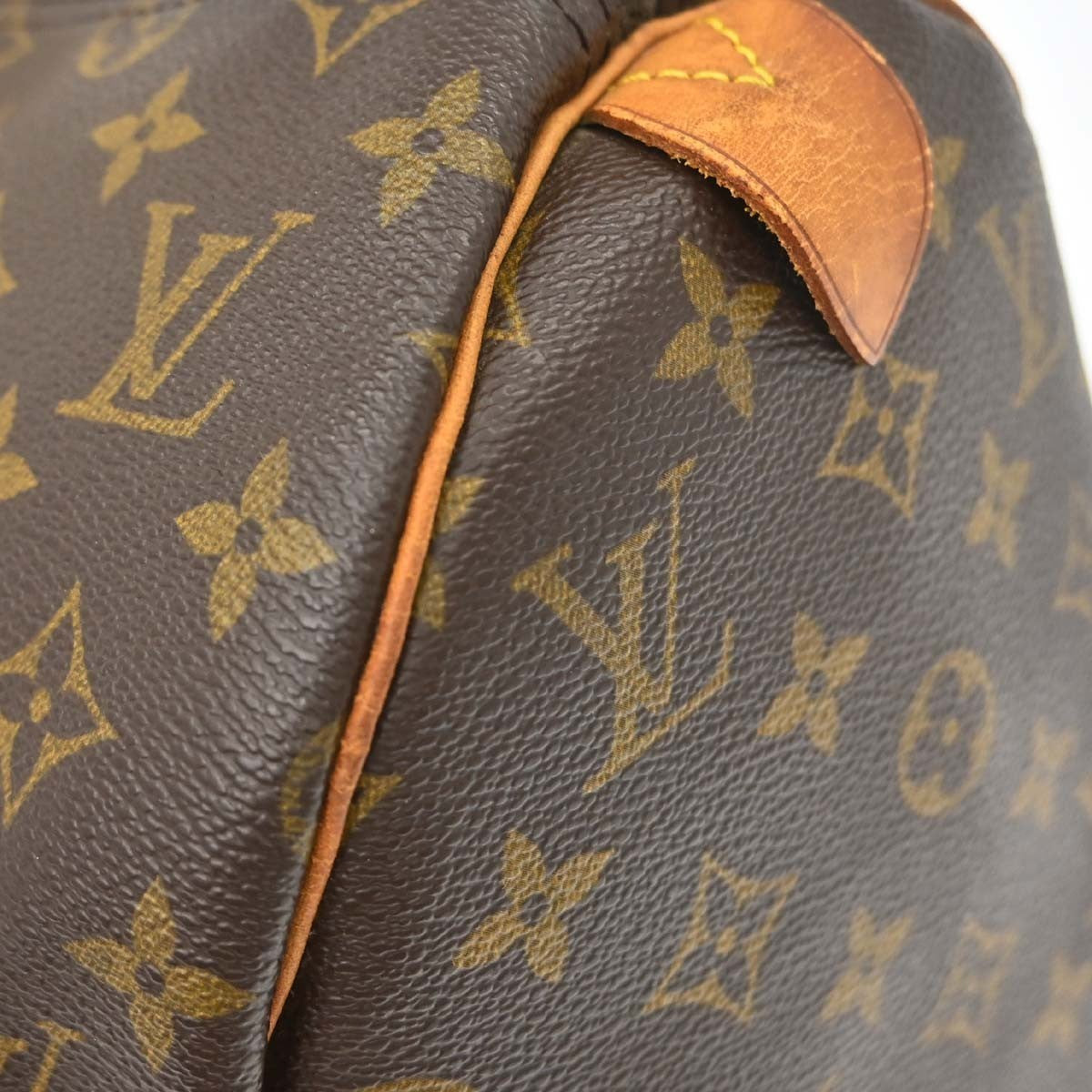 Louis Vuitton Keepall Monogram Canvas Brown Canvas Travel Bag Bag (Pre-Owned)