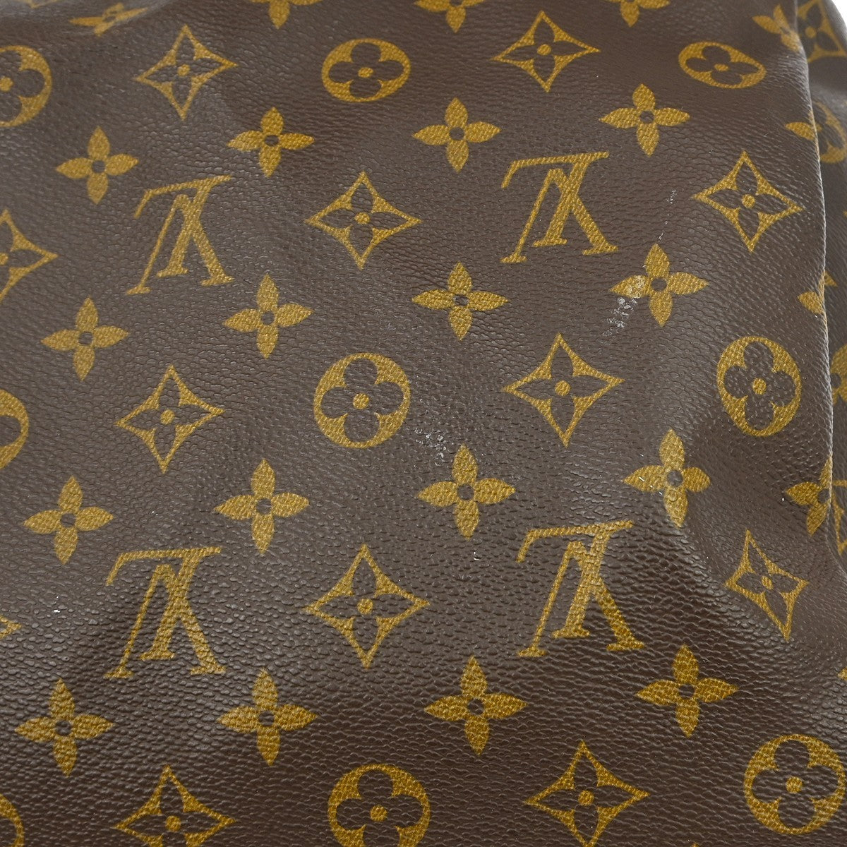 Louis Vuitton Keepall Monogram Brown Canvas Travel Bag Bag (Pre-Owned)
