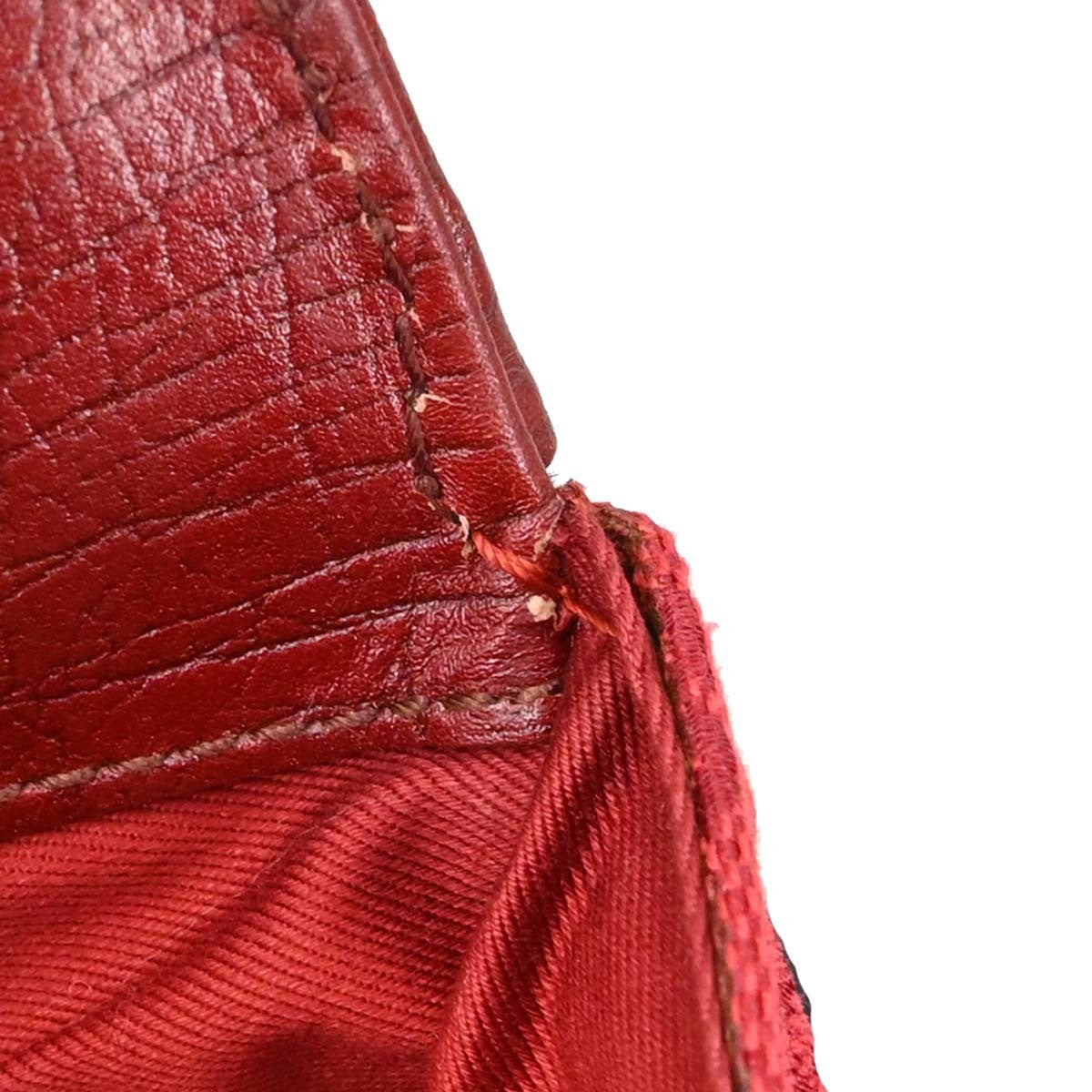 Gucci Horsebit Bracket Gg Canvas Red Canvas Tote Bag Bag (Pre-Owned)