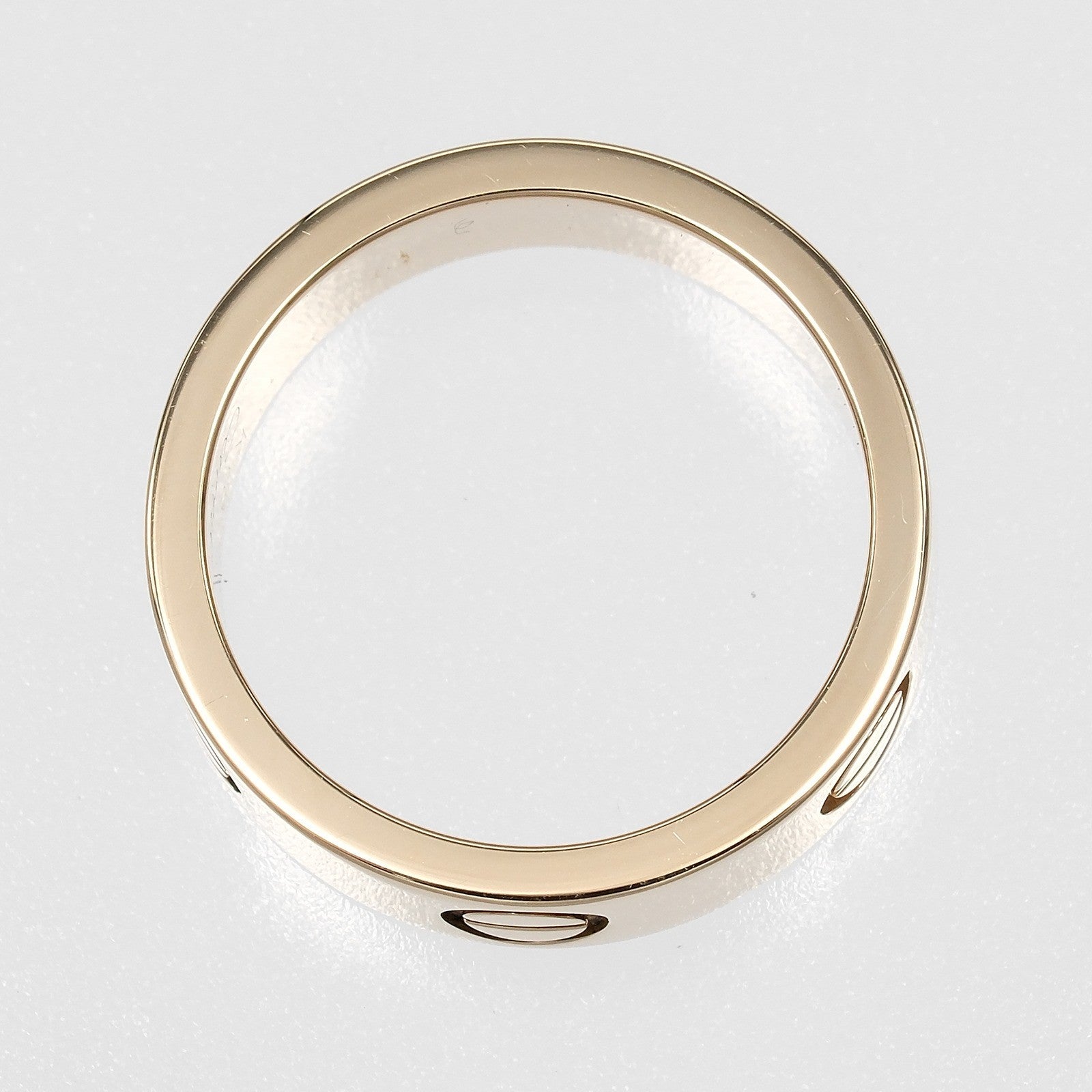 Cartier Love Wedding Band 18K Yellow Gold Gold Yellow_Gold Ring Jewelry (Pre-Owned)