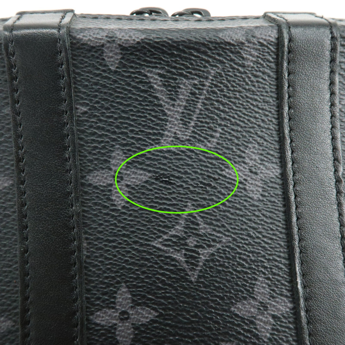 Louis Vuitton Soft Trunk Monogram Eclipse Canvas Black Canvas Wallets Accessory (Pre-Owned)
