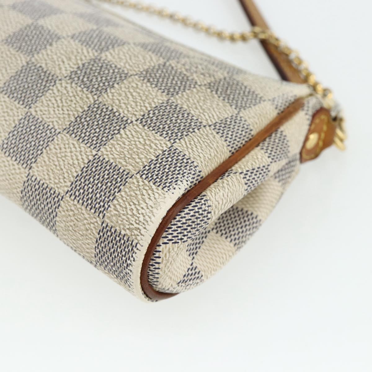 Louis Vuitton Eva Damier Beige Canvas Shoulder Bag Bag (Pre-Owned)