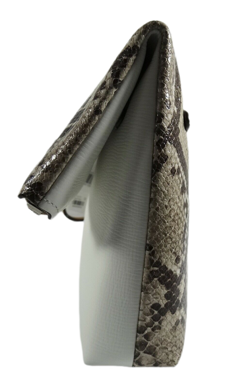 Coach The Large Clutchable in Python Print Leather Bag