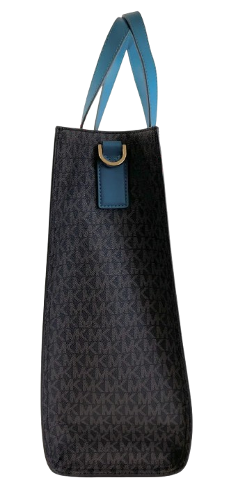 Michael Kors Women's Kenly MK Signature Shoulder Tote Bag