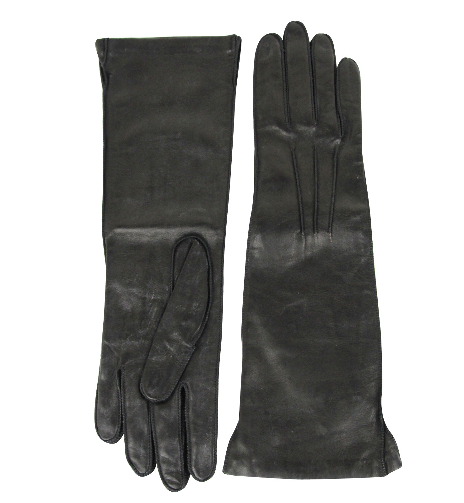 Leather Long Gloves