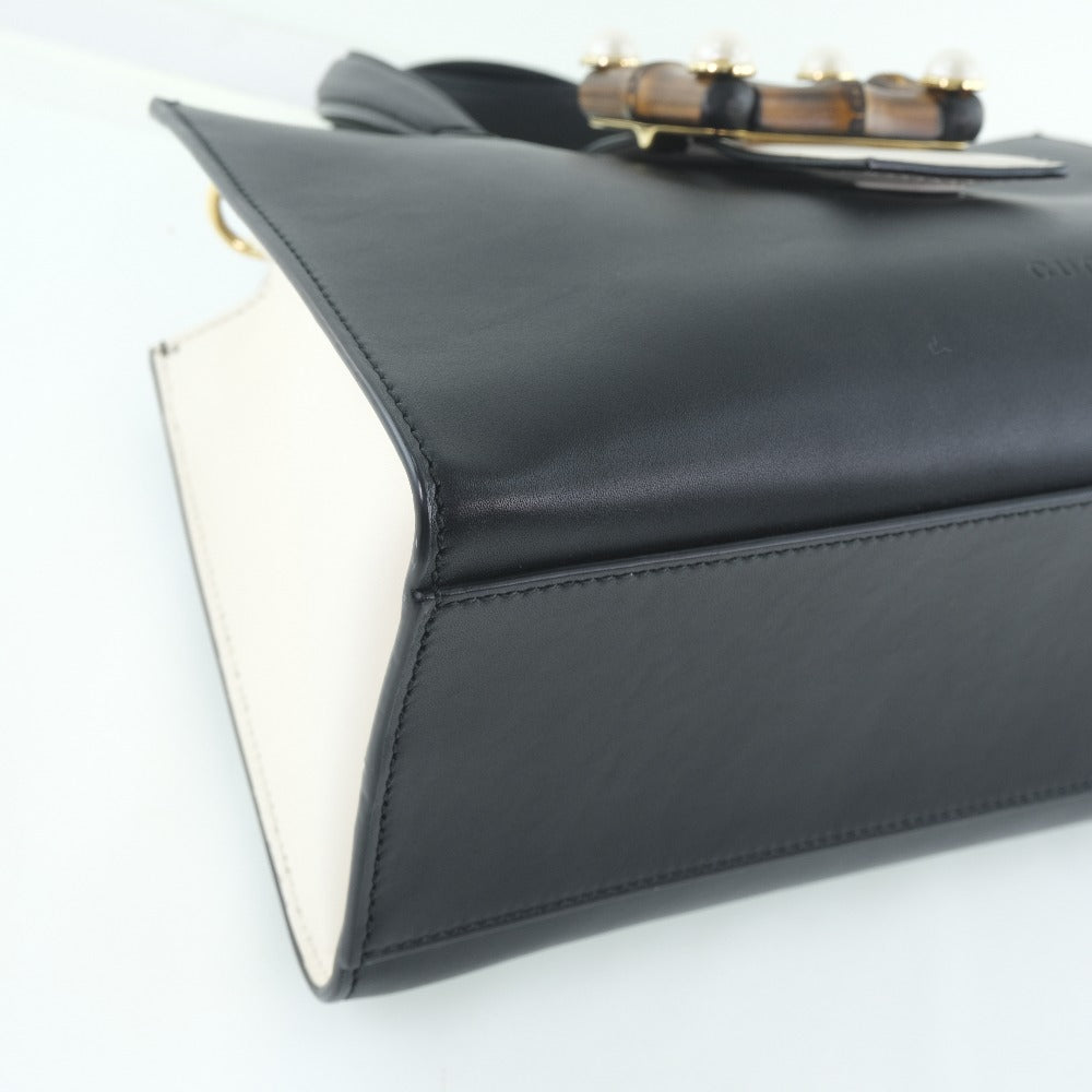 Gucci Nimfair Black Pony-Style Calfskin Handbag (Pre-Owned)