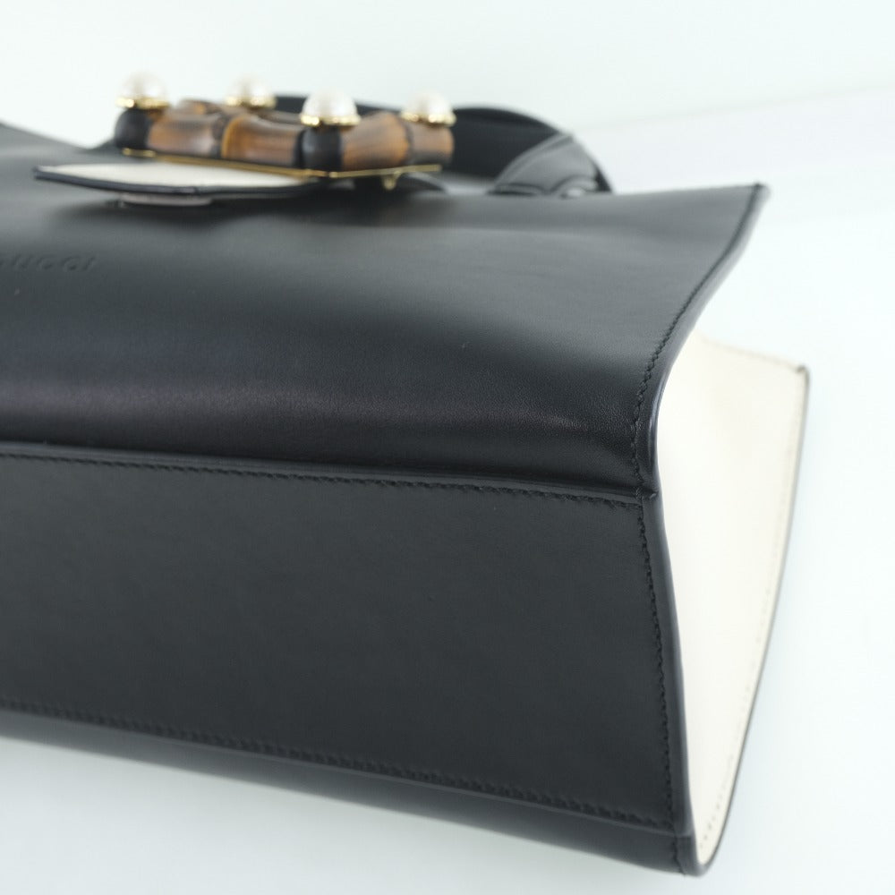 Gucci Nimfair Black Pony-Style Calfskin Handbag (Pre-Owned)