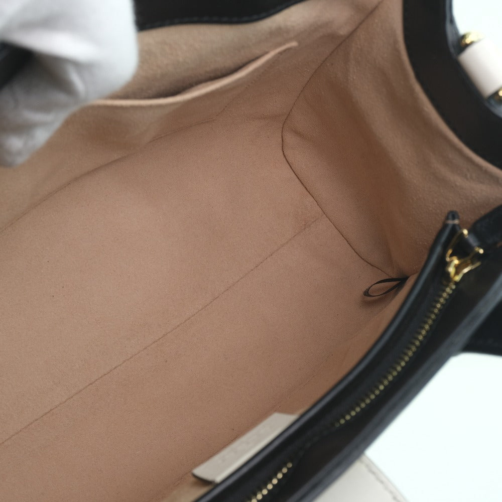 Gucci Nimfair Black Pony-Style Calfskin Handbag (Pre-Owned)