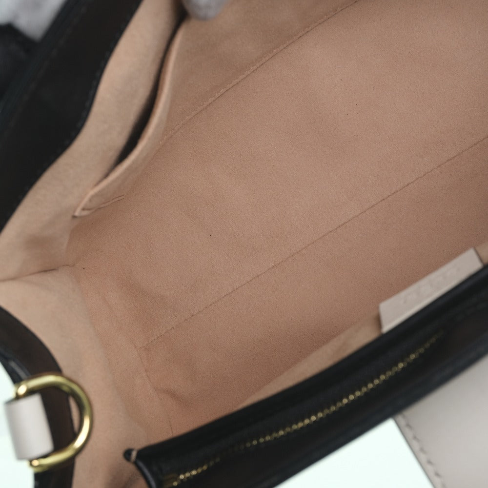 Gucci Nimfair Black Pony-Style Calfskin Handbag (Pre-Owned)