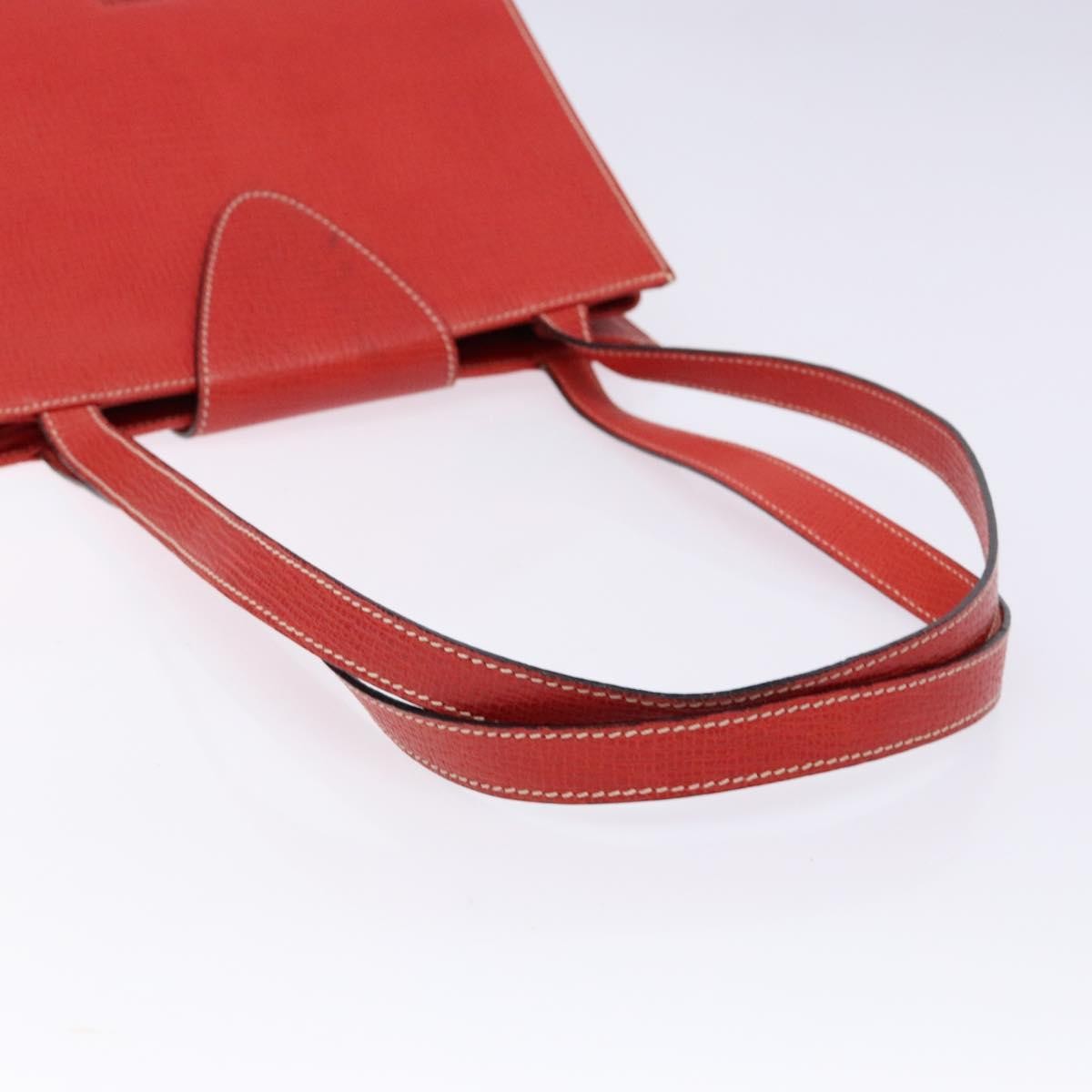 Loewe Vintage Leather Red Leather Shoulder Bag Bag (Pre-Owned)