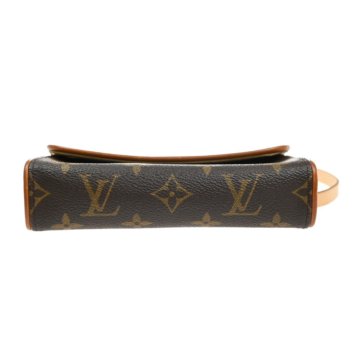Louis Vuitton Florentine Waist Monogram Canvas Brown Canvas Clutche & Pouche Bag (Pre-Owned)