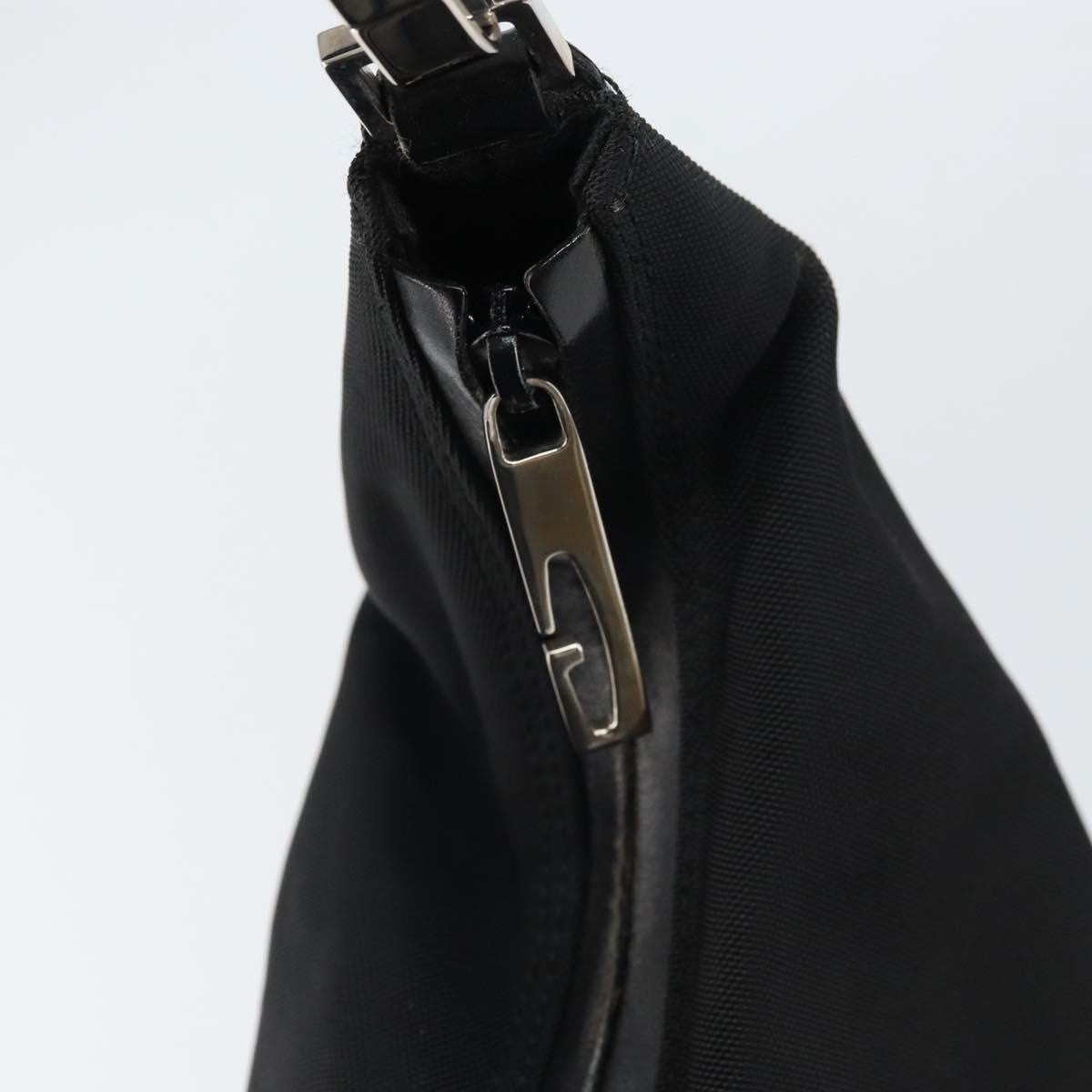 Gucci Vintage Nylon Black Nylon Shoulder Bag Bag (Pre-Owned)