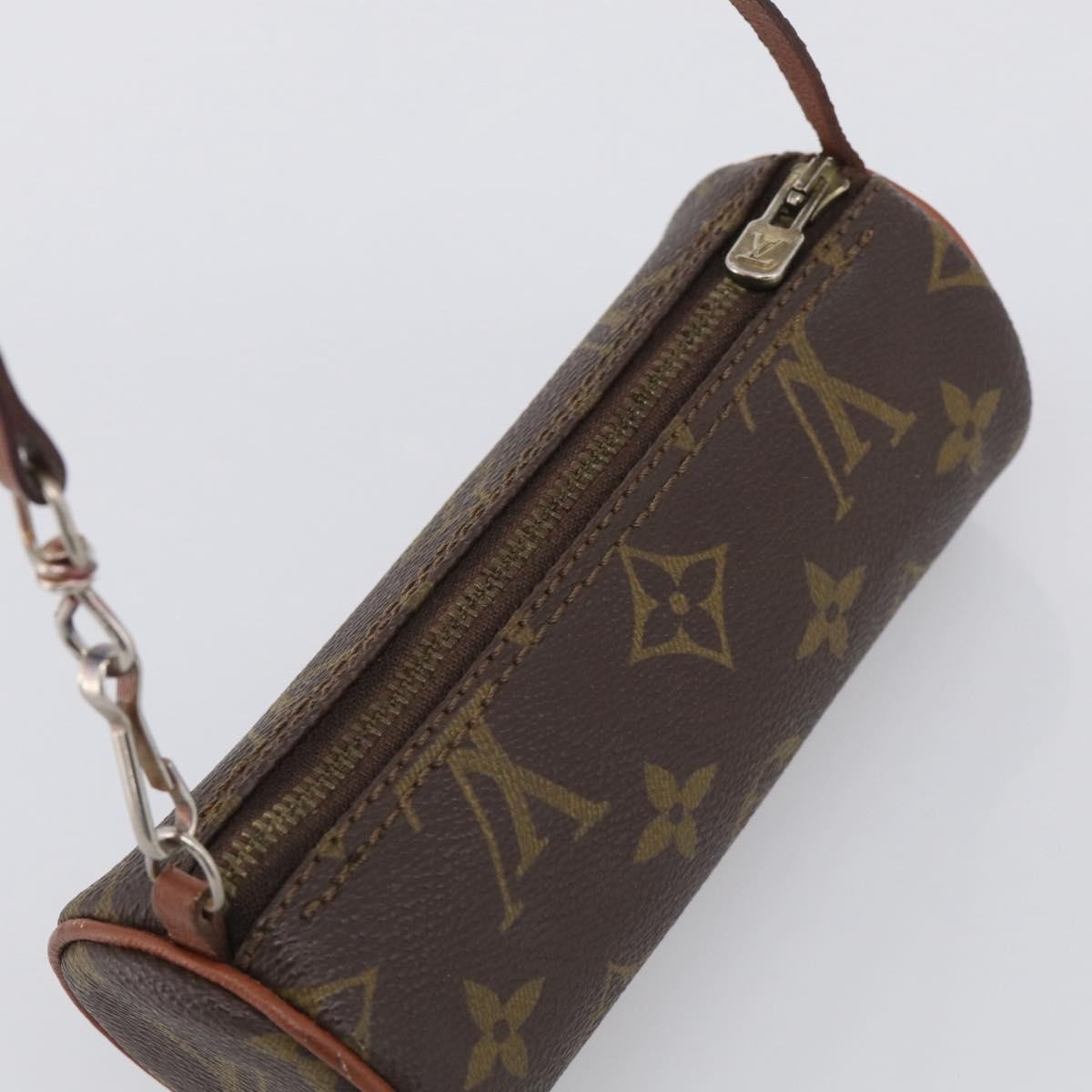 Louis Vuitton Papillon Pochette Monogram Canvas Brown Canvas Clutche & Pouche Bag (Pre-Owned)