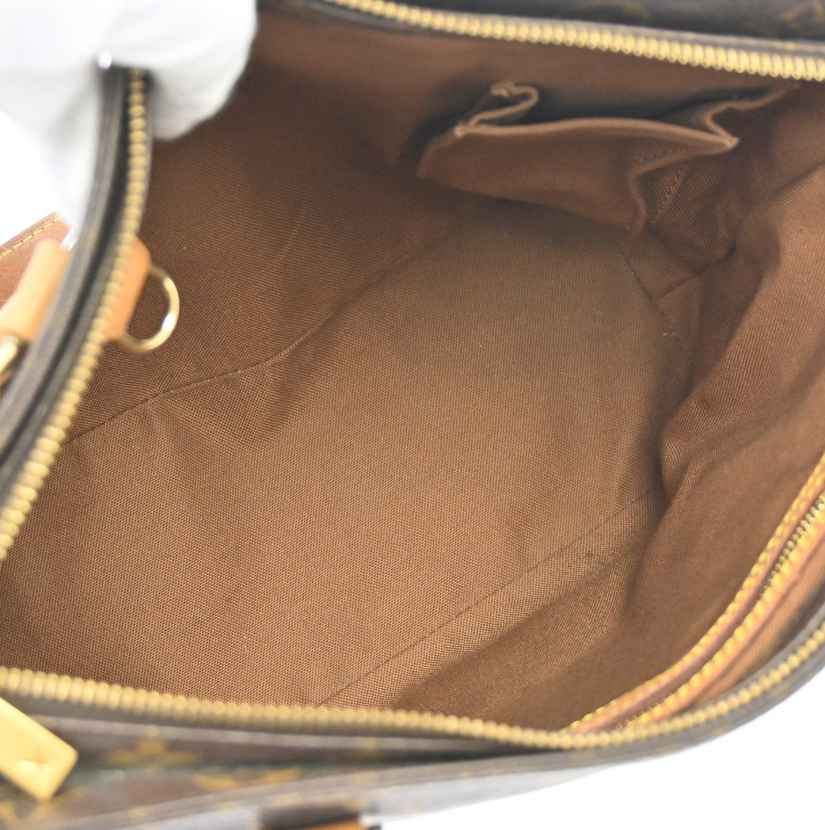 Louis Vuitton Cabas Piano Monogram Canvas Brown Canvas Tote Bag Bag (Pre-Owned)