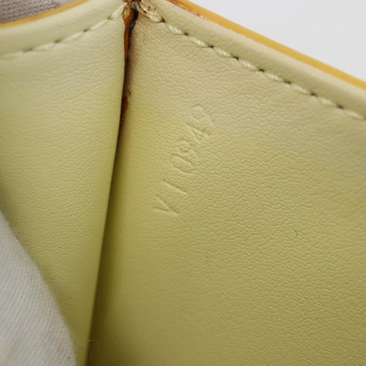 Louis Vuitton Spring Street Nm Patent Leather Yellow Patent_Leather Handbag (Pre-Owned)