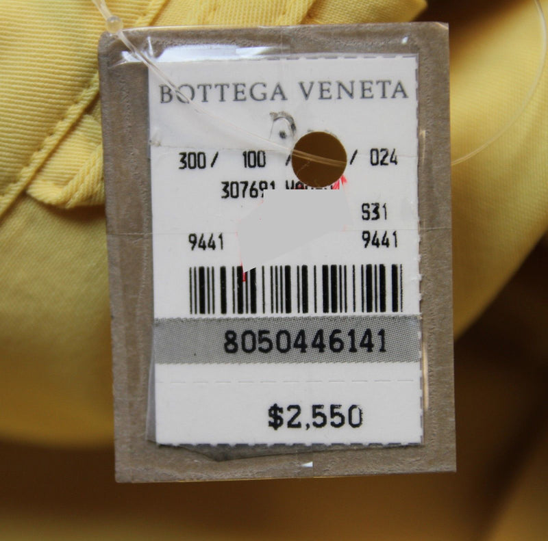 Bottega Veneta Women's Yellow Virgin Wool Trench Coat Jacket (42)