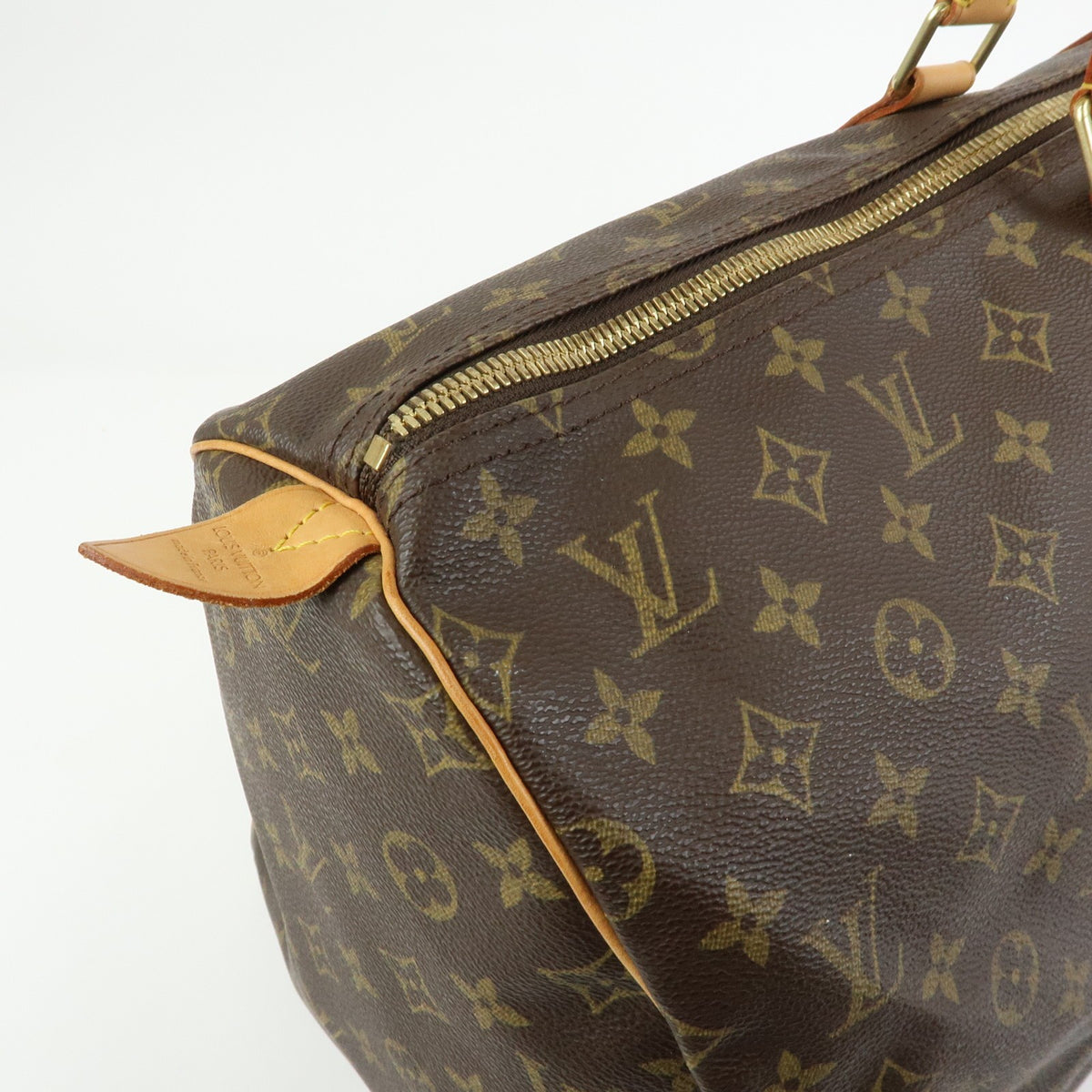 Louis Vuitton Keepall Monogram Canvas Brown Canvas Travel Bag Bag (Pre-Owned)