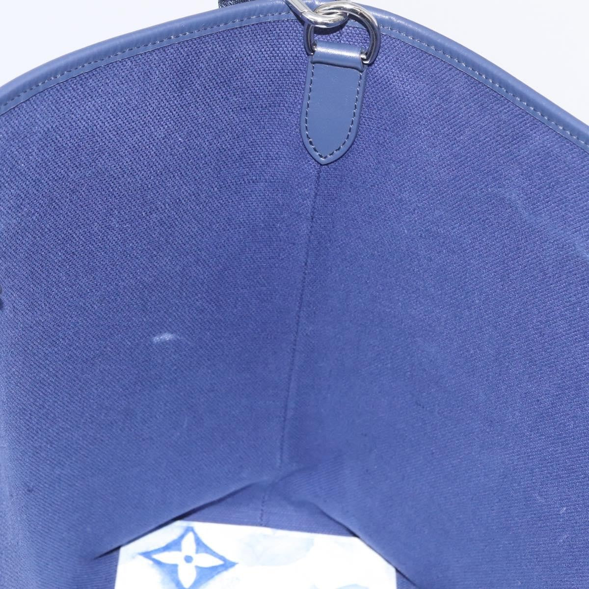 Louis Vuitton New Limited Edition Monogram Watercolor Canvas Blue Canvas Tote Bag Bag (Pre-Owned)