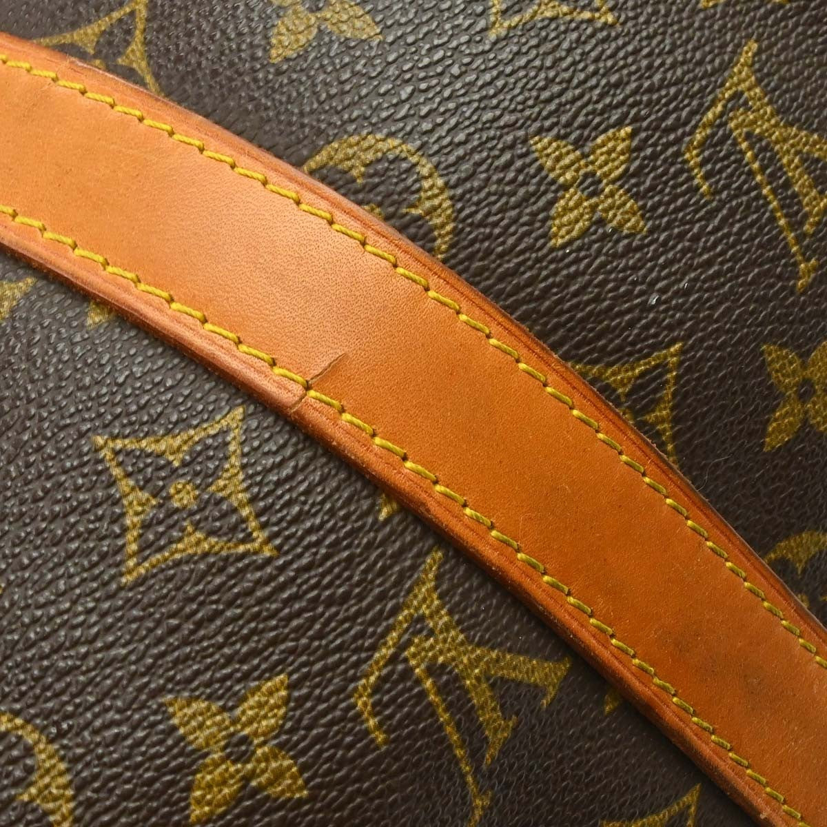 Louis Vuitton Keepall Monogram Canvas Brown Canvas Travel Bag Bag (Pre-Owned)