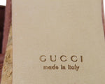 Gucci Women's Brick Red Danielle Suede Platform Sandal