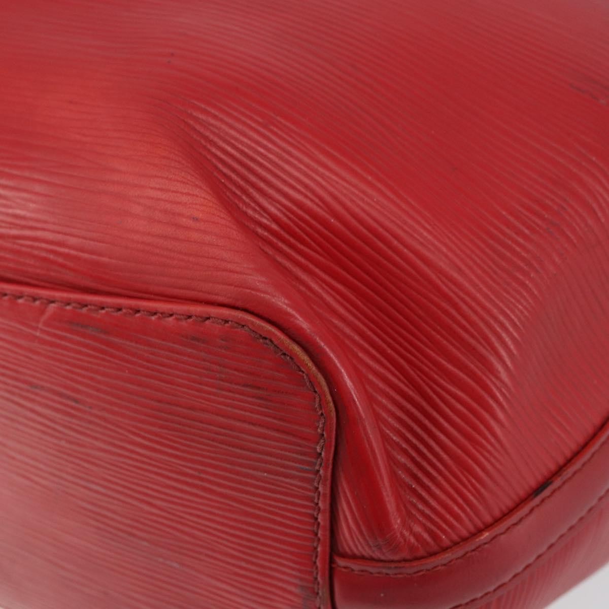 Louis Vuitton Mandara Epi Leather Red Leather Shoulder Bag Bag (Pre-Owned)