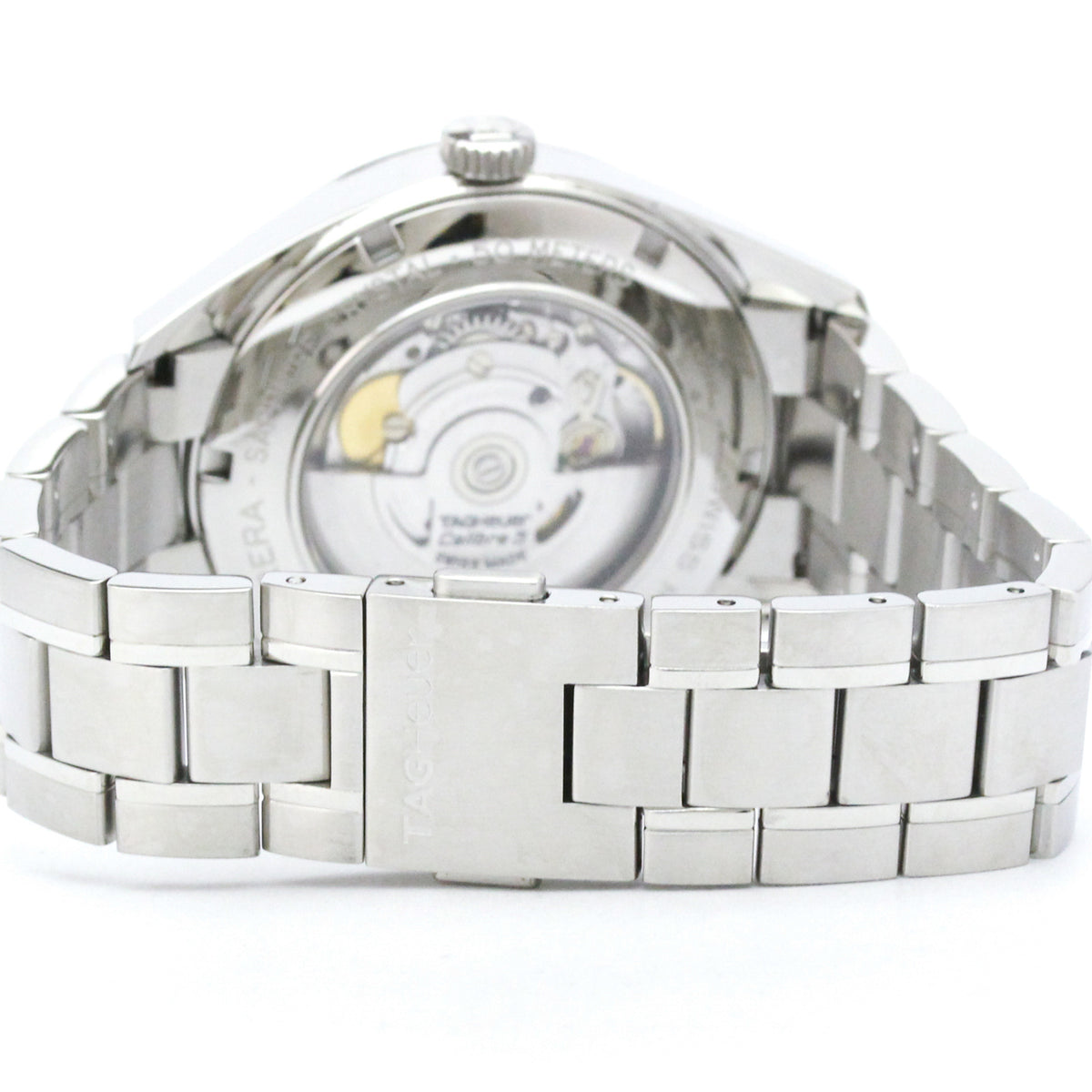 Tag Heuer Carrera Calibre 5 Automatic Stainless Steel Watch (Pre-Owned)